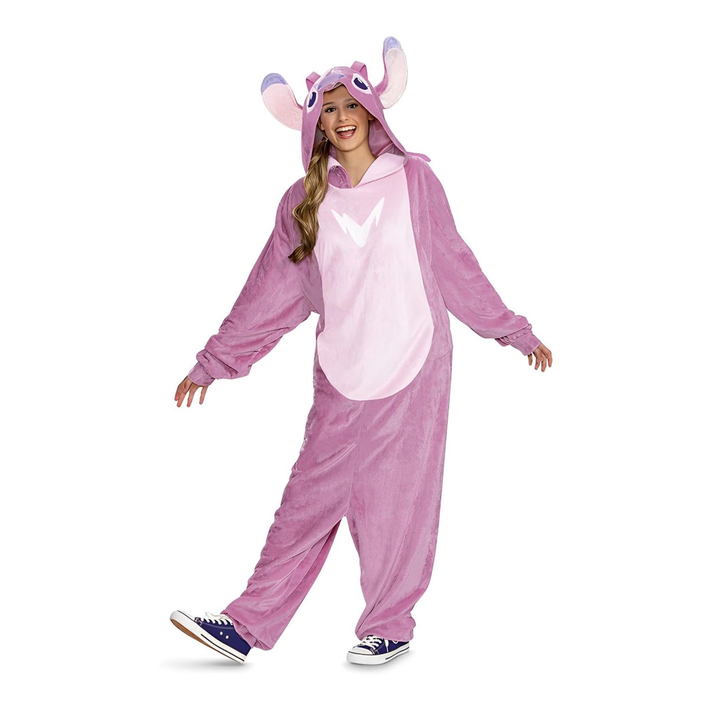 Disney Lilo & Stitch Angel Adult Costume Jumpsuit | L/XL