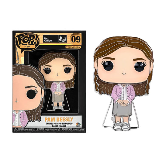 The Office 3 Inch Funko POP Pin | Pam Beesly