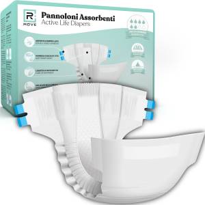 1 Conf. da 25 pz M Pannoloni Assorbenti ActiveLife Adulto RMOVE