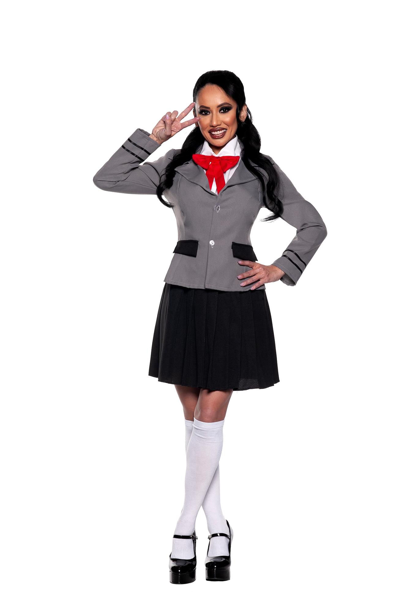 Anime Cosplay Schoolgirl Adult Costume | Medium