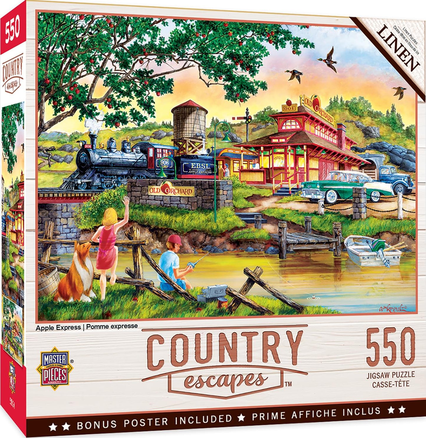 Apple Express 550 Piece Jigsaw Puzzle