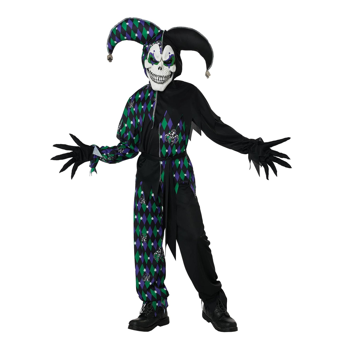 Deadly Jester Child Costume | Large