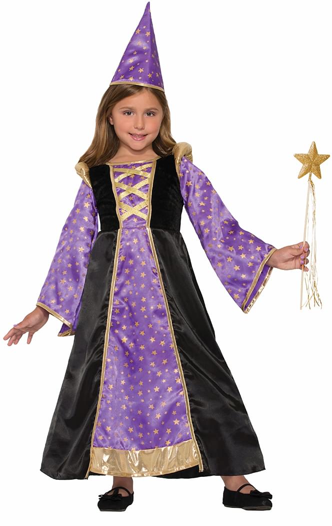 Winsome Wizard Costume Dress Child Large