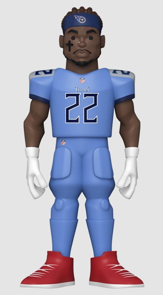 Tennessee Titans NFL Funko Gold 5 Inch Vinyl Figure | Derrick Henry (Chase)