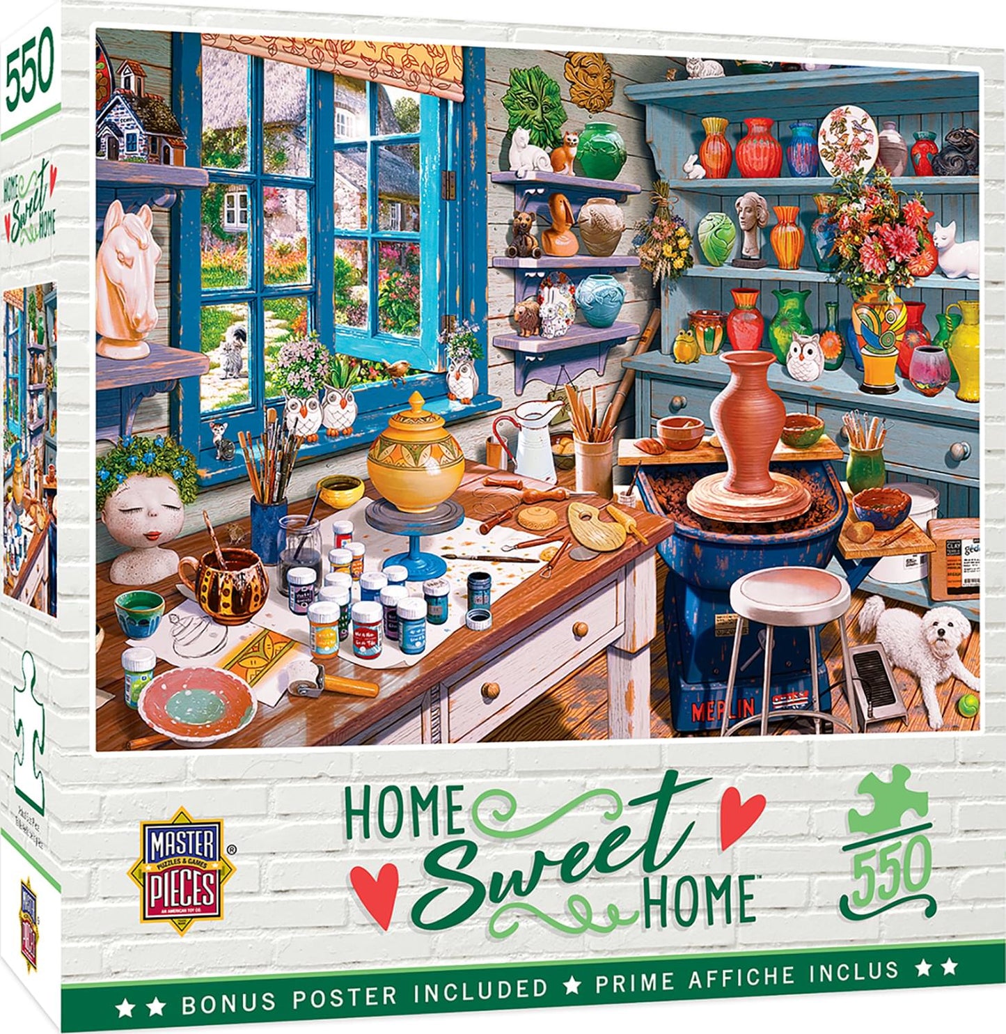 Garden Getaway 550 Piece Jigsaw Puzzle
