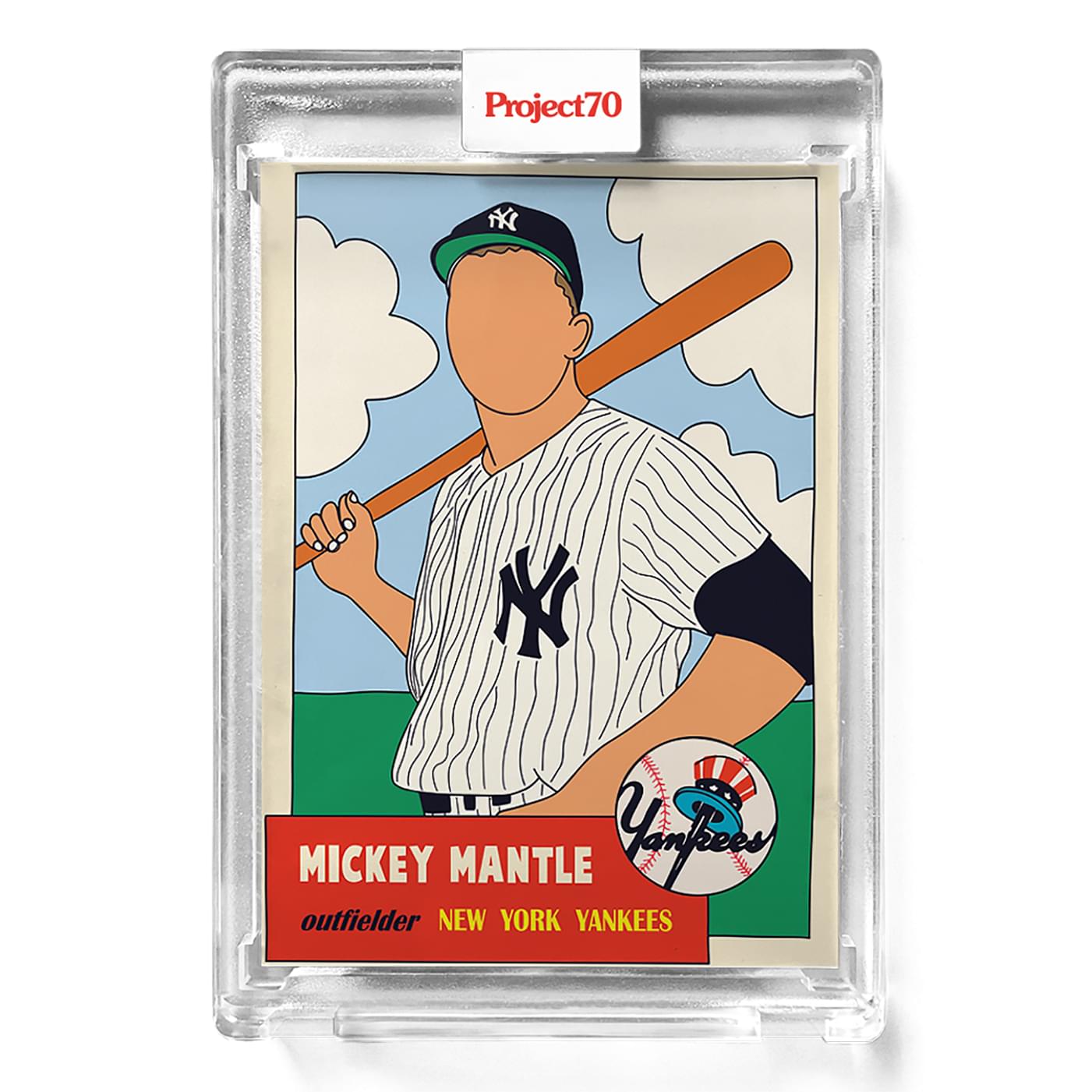 Topps Project70 Card 500 | 1953 Mickey Mantle by Fucci