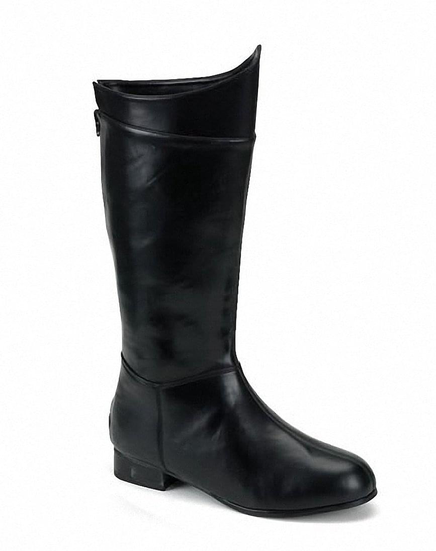 Black Shazam Superhero Mens Costume Boots Size Medium 10-11