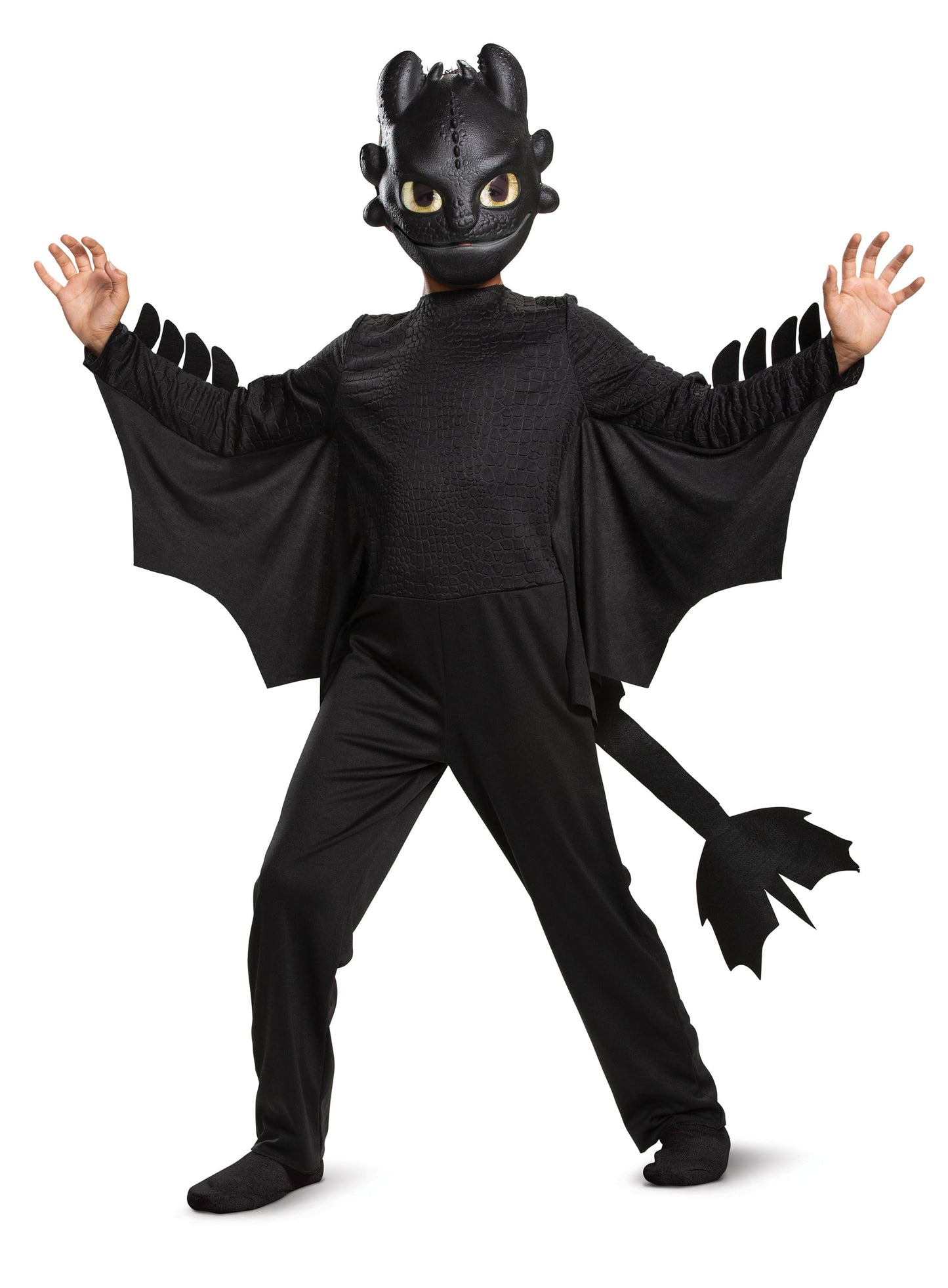 How To Train Your Dragon Toothless Classic Child Costume | X-Small (3T-4T)
