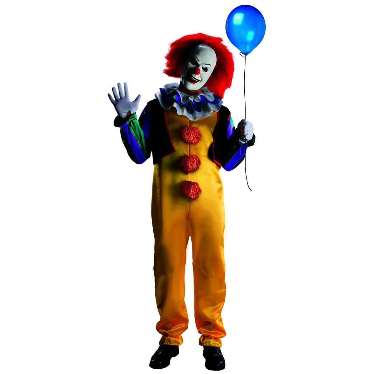 IT The Movie Deluxe Pennywise Adult Costume One Size Fits Most
