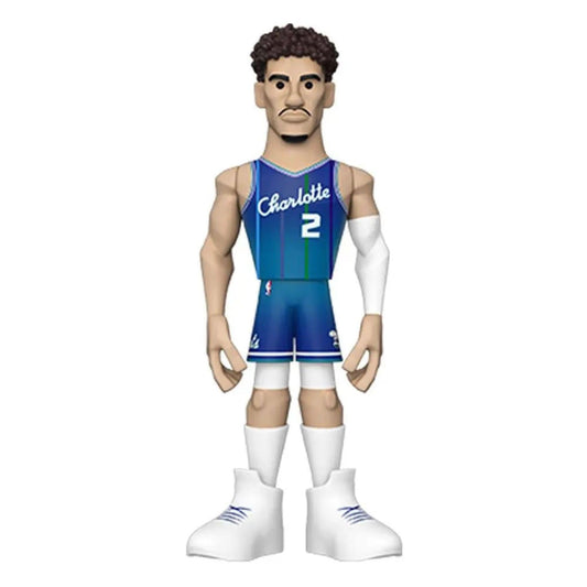 Charlotte Hornets NBA Funko Gold 5 Inch Vinyl Figure | LaMelo Ball
