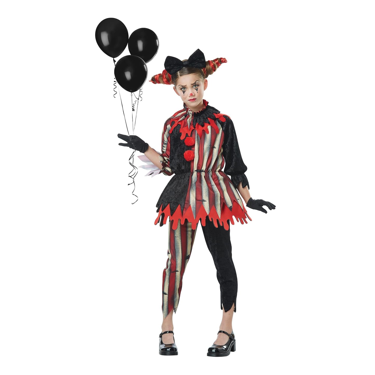 Dark Circus Clown Child Costume | L