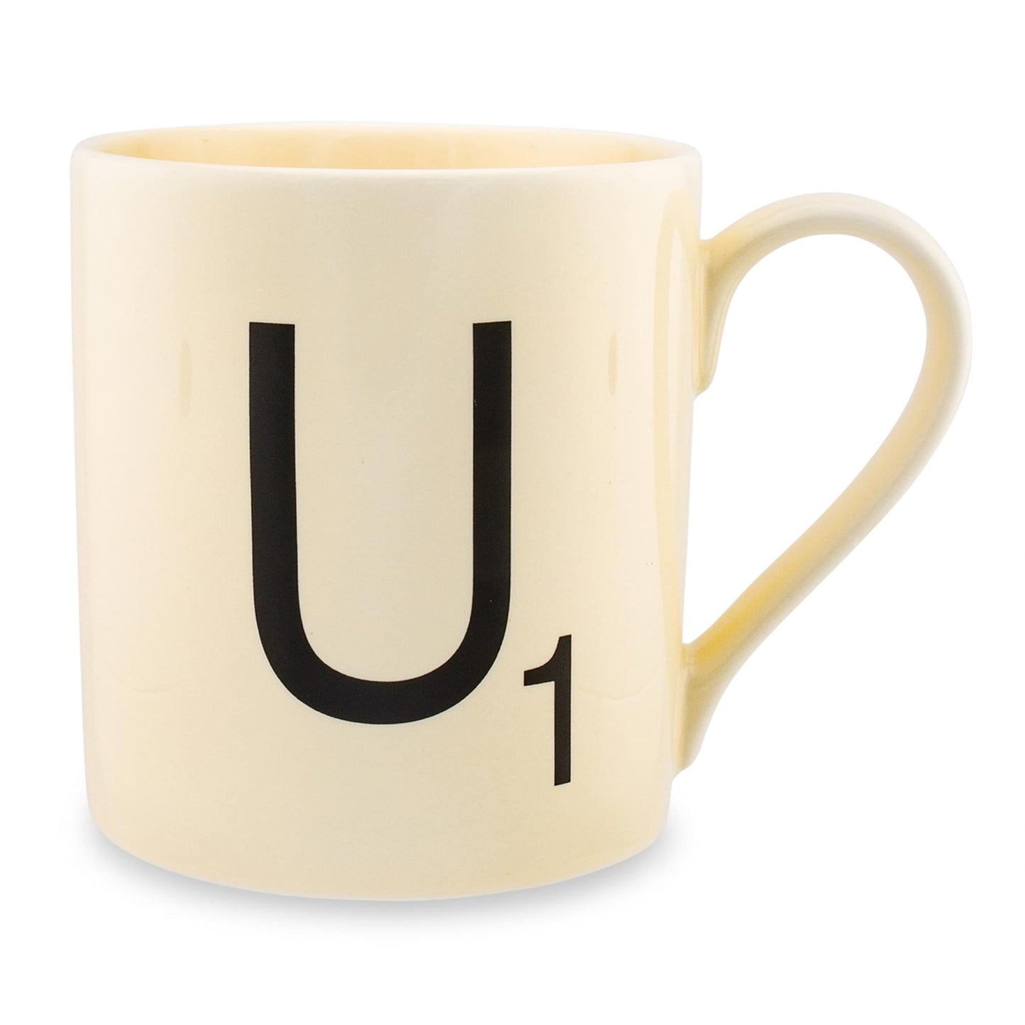 Scrabble Coffee Mug - Choose Your Letters Letter U