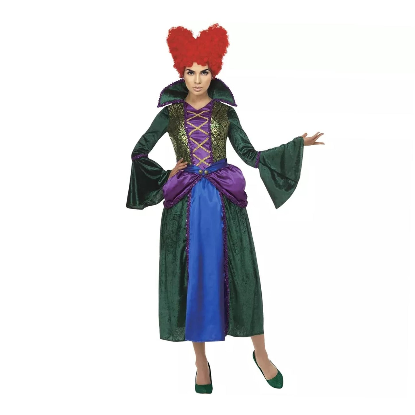 Salem Bossy Witch Hocus Pocus Inspired Adult Costume | Medium 10-12