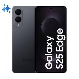 Samsung SM-S937 S25 Edge 12+512GB 6.7" 5G Titanium Jetblack DS EU