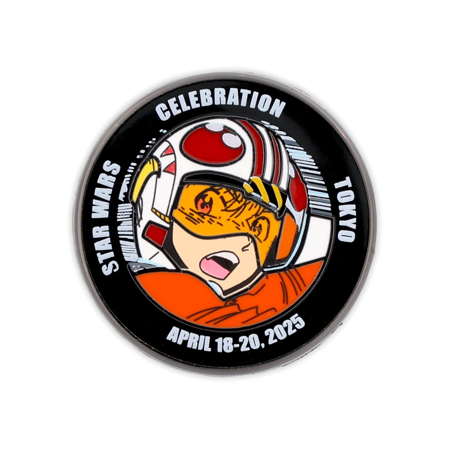 Star Wars Luke Skywalker English Enamel Pin | SWC 2025 Exclusive