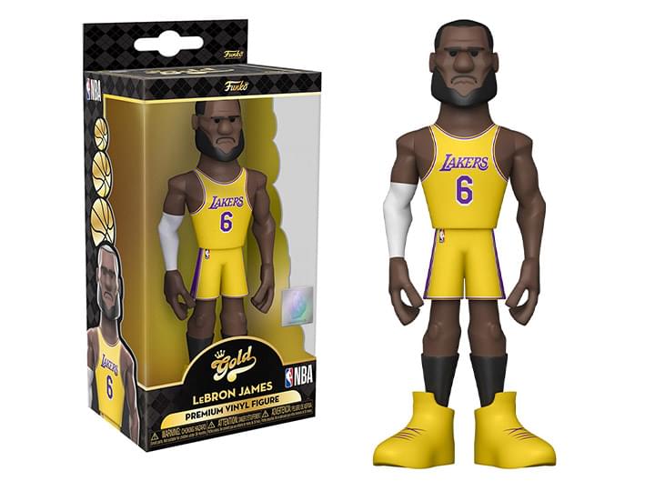 LA Lakers NBA Funko Gold 12 Inch Vinyl Figure | LeBron James