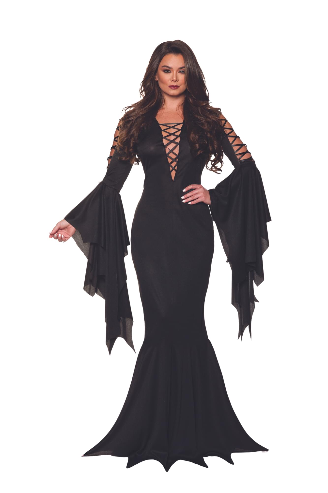 Vamp Dress Adult Costume | Medium