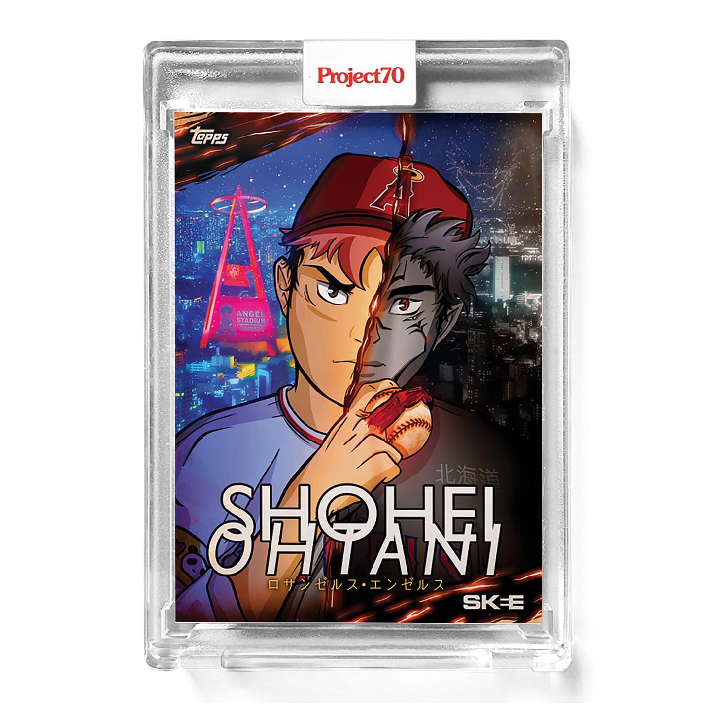 MLB Topps Project70 Card 324 | 1957 Shohei Ohtani by DJ Skee