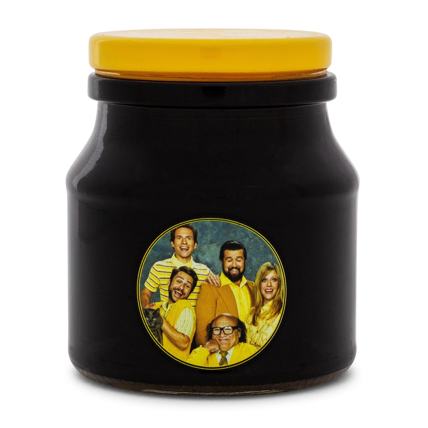 It's Always Sunny In Philadelphia Family Portrait Glass Storage Jar With Lid
