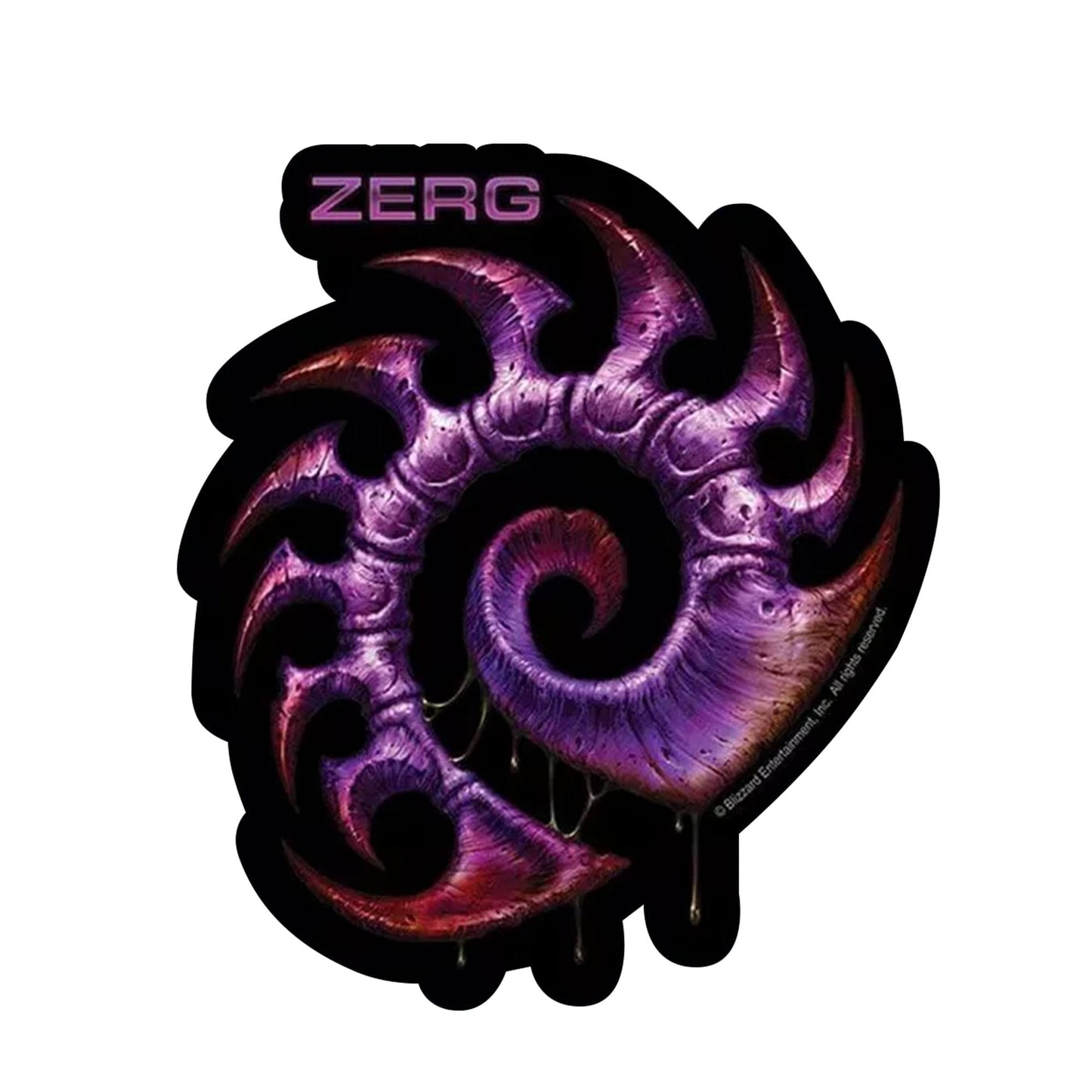 StarCraft II: Wings of Liberty Multi-size Sticker 2-Pack: Zerg, Purple