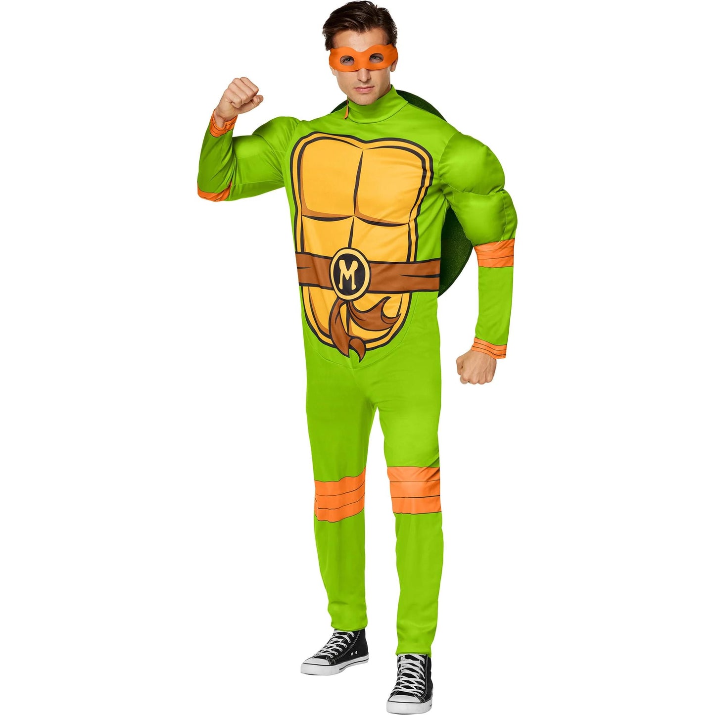 TMNT Michelango Classic Adult Costume | Small