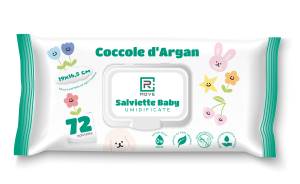 RMove Salviette Baby Umidificate Idratanti Argan 1Cnf/72pz