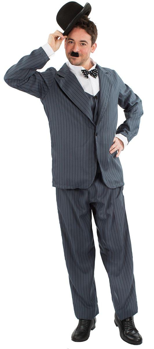 Hollywood Silent Film Clumsy Adult Costume - X-Large
