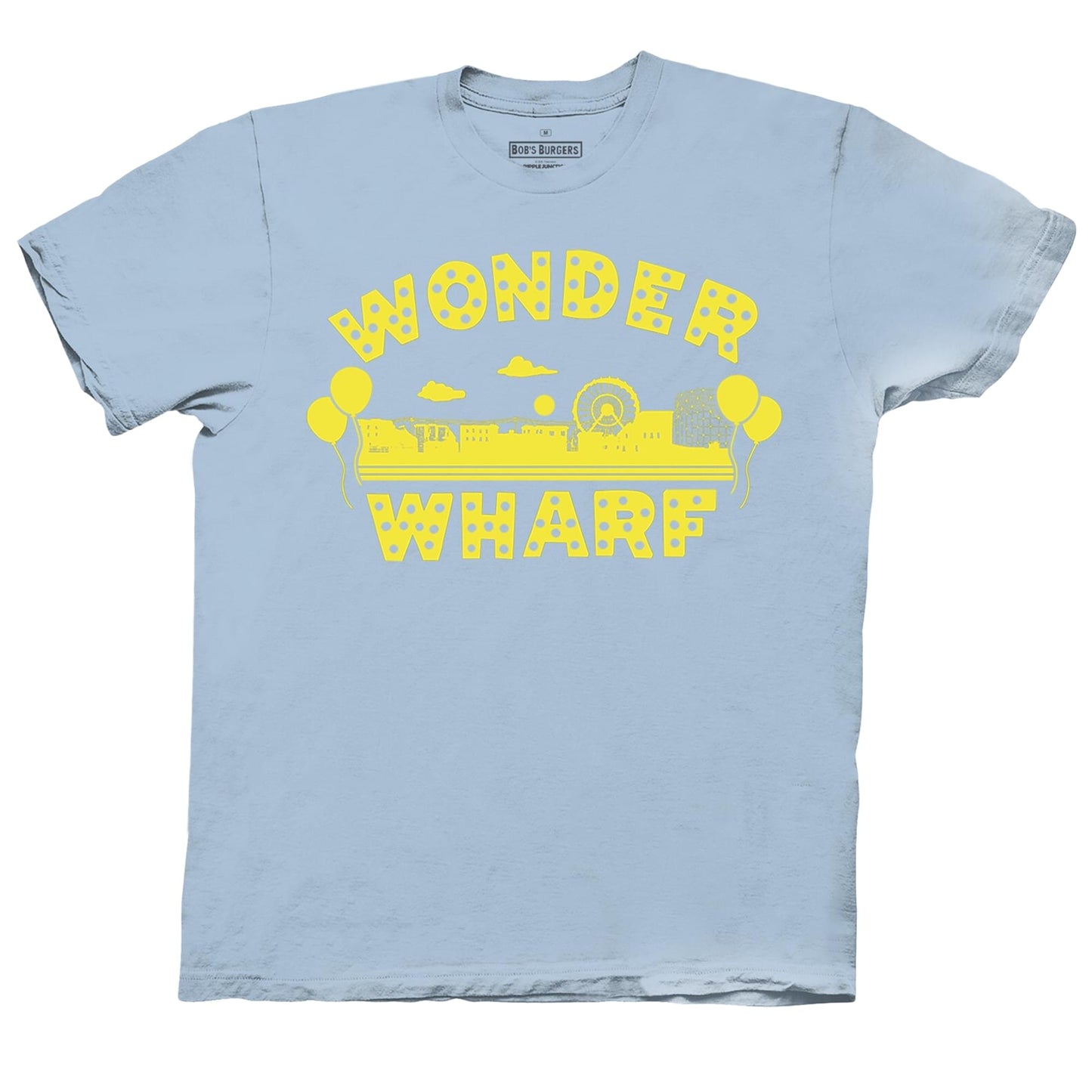 Bobs Burgers Wonder Wharf Adult Graphic Tee | X-Large