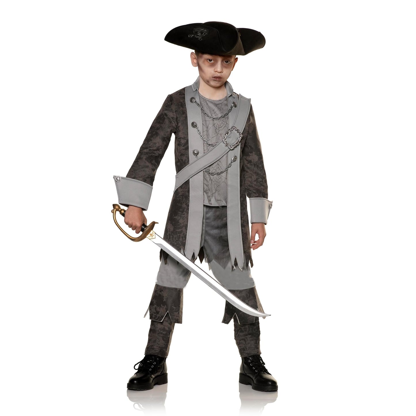 Ghost Pirate Child Costume | M