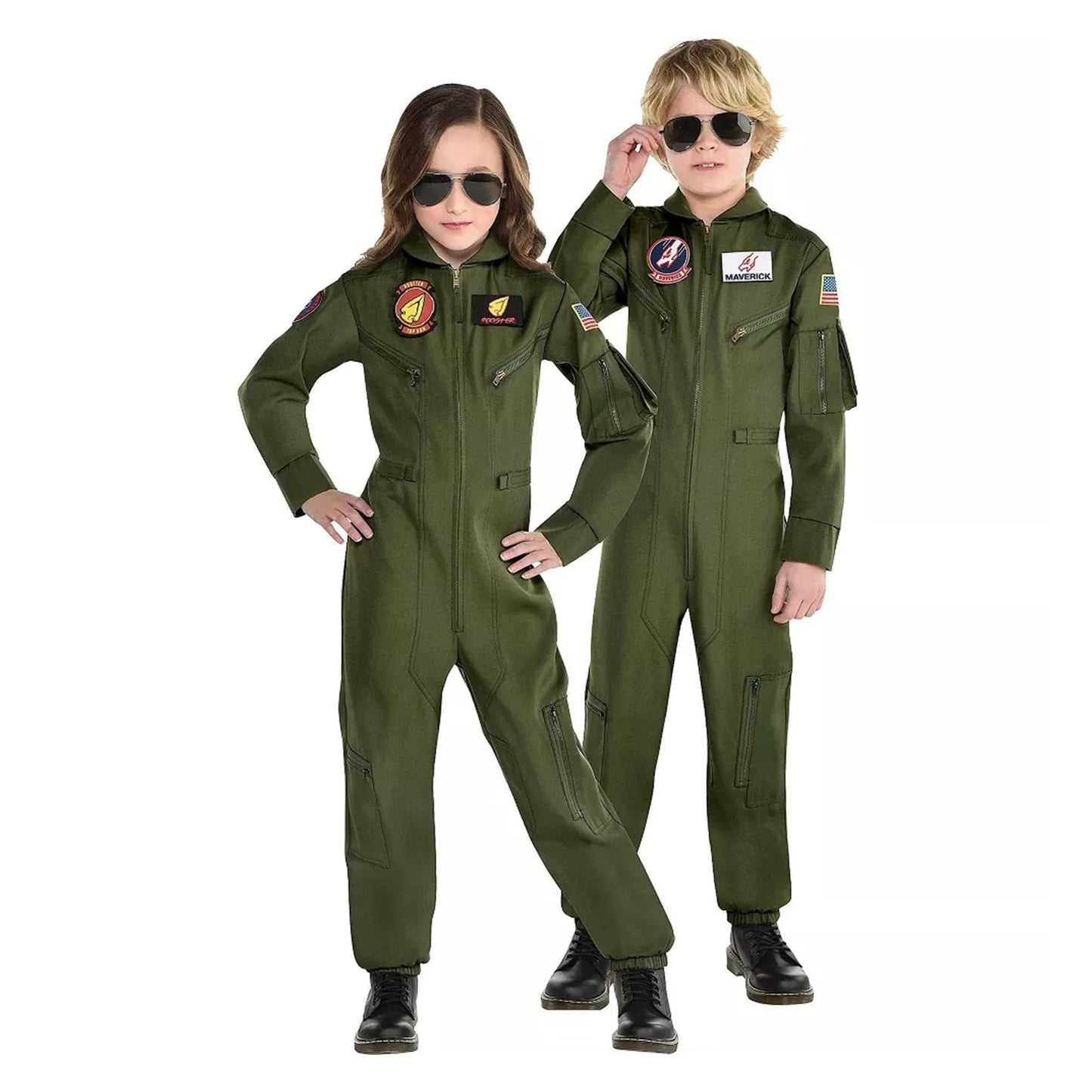 Top Gun: Maverick Child Flight Suit Costume | Large