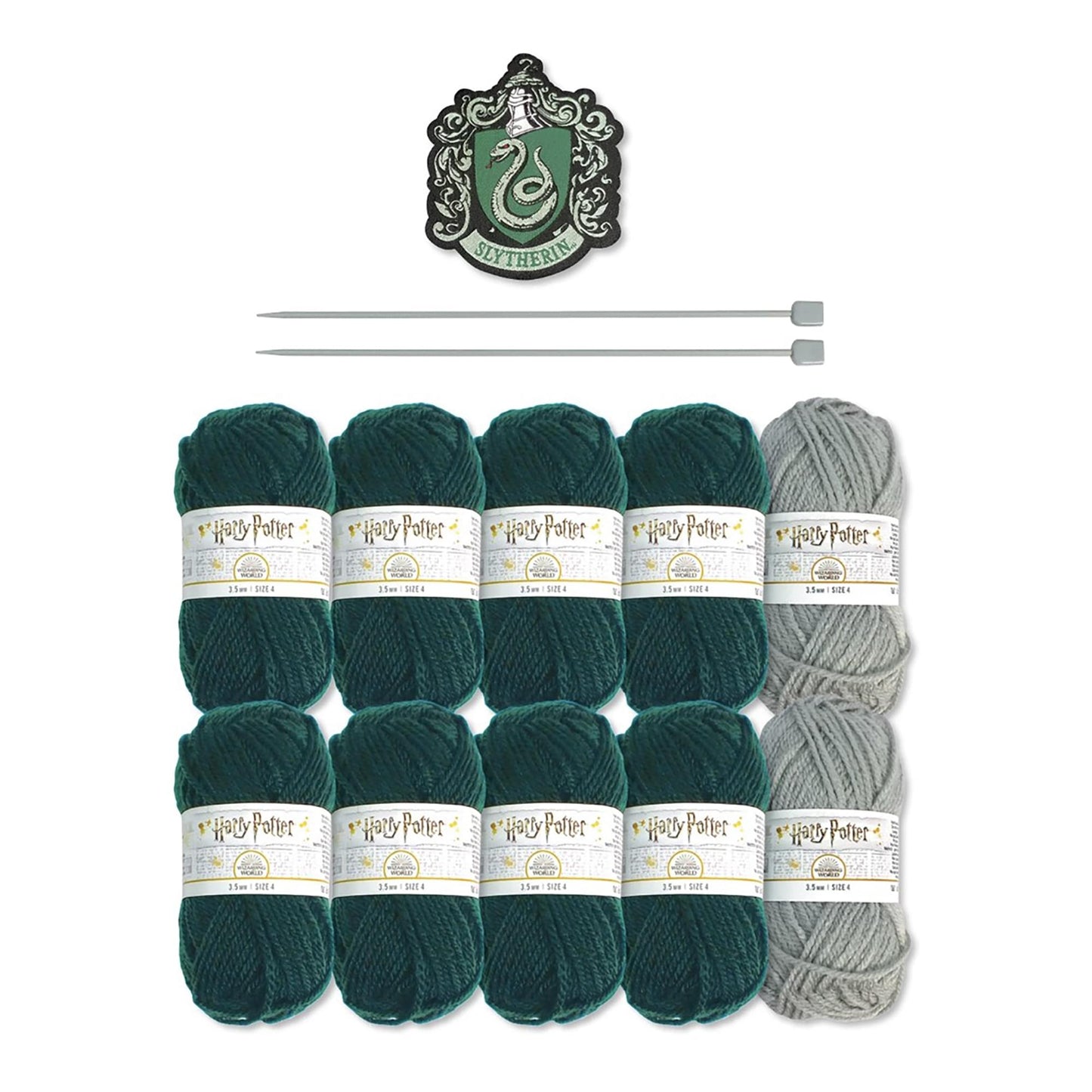Eaglemoss Harry Potter Knit Craft Set Scarf Slytherin House