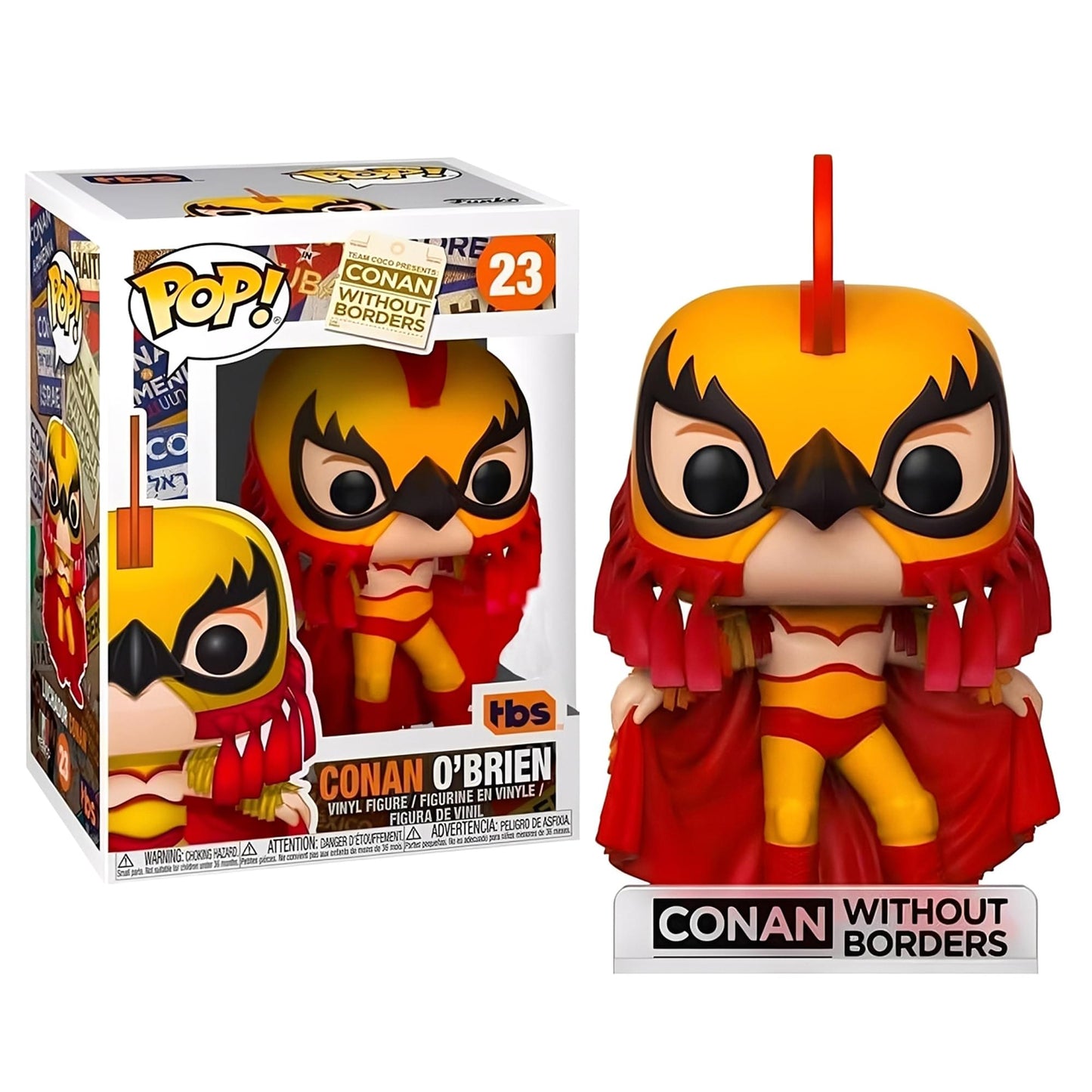 Conan O'Brien Funko POP Vinyl Figure | Conan as Luchador