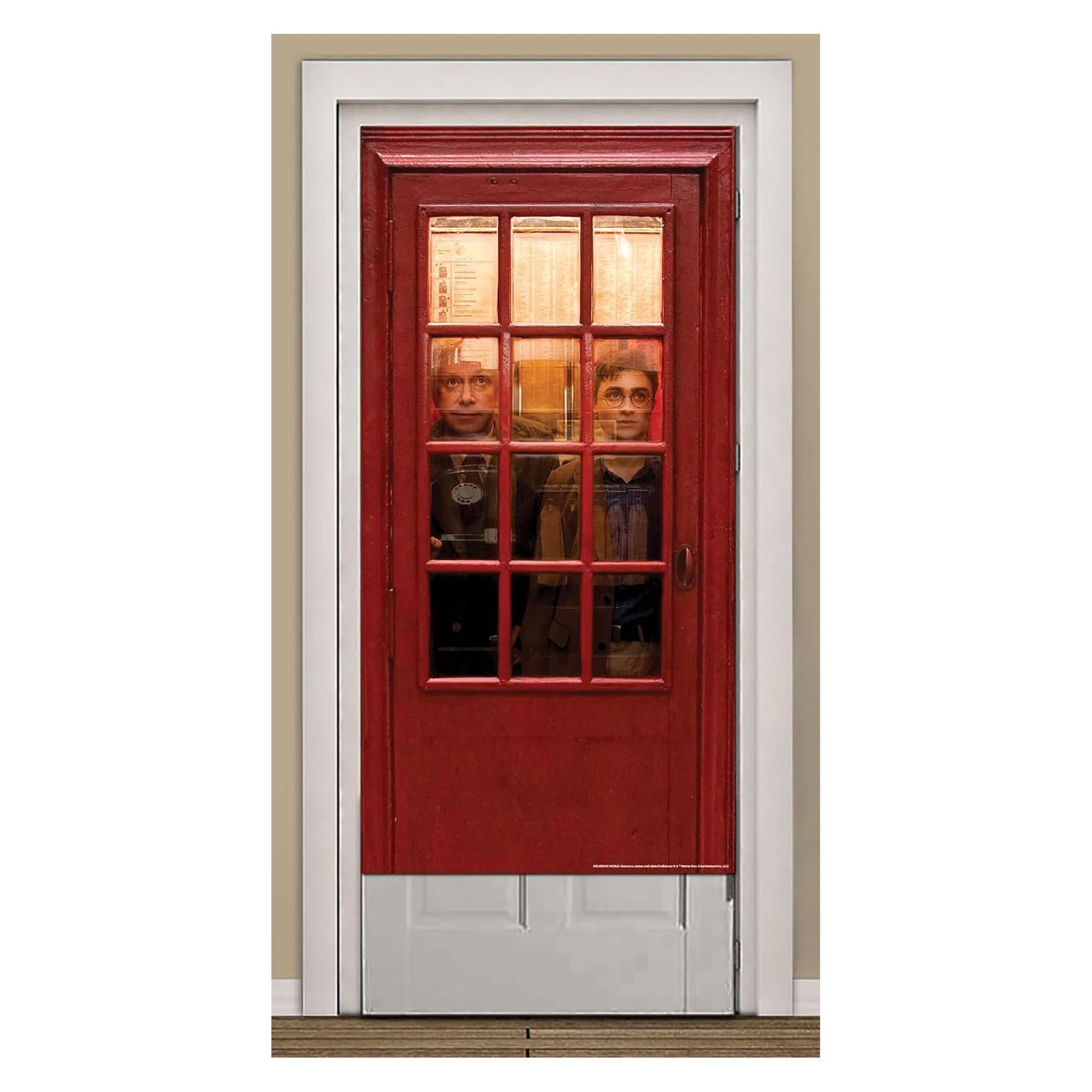 Harry Potter Telephone Booth Door Cover