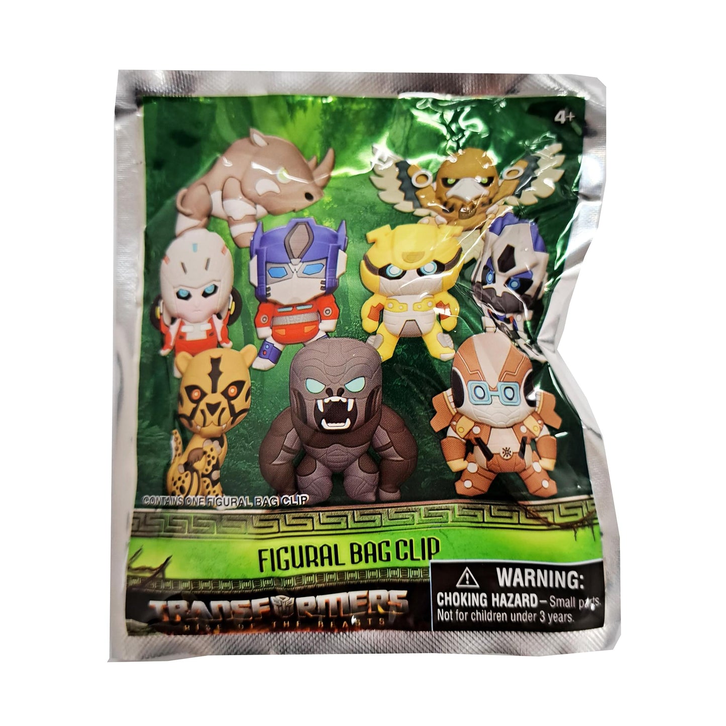 Transformers Rise of the Beasts 3D Foam Bag Clip | 1 Random