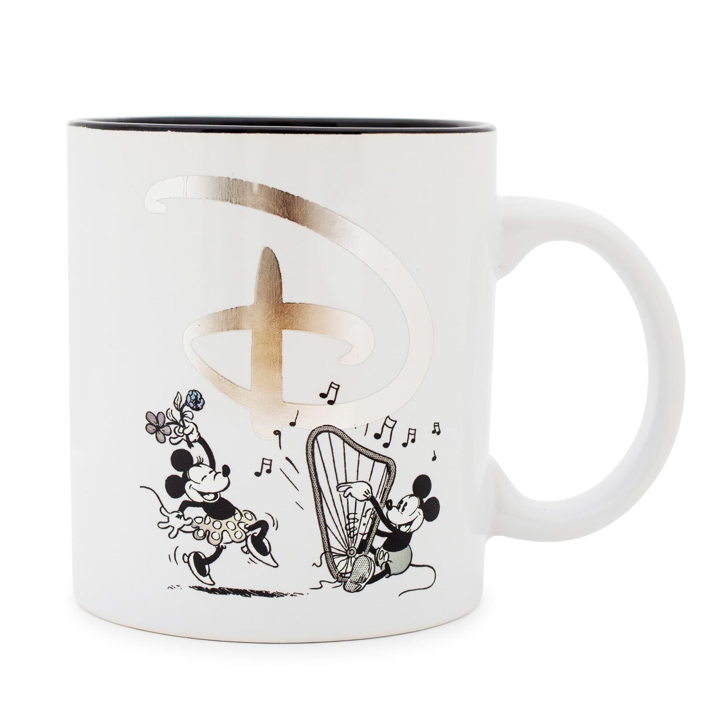 Disney 100 Years of Wonder Foil-Embossed Ceramic Mug | Holds 20 Ounces