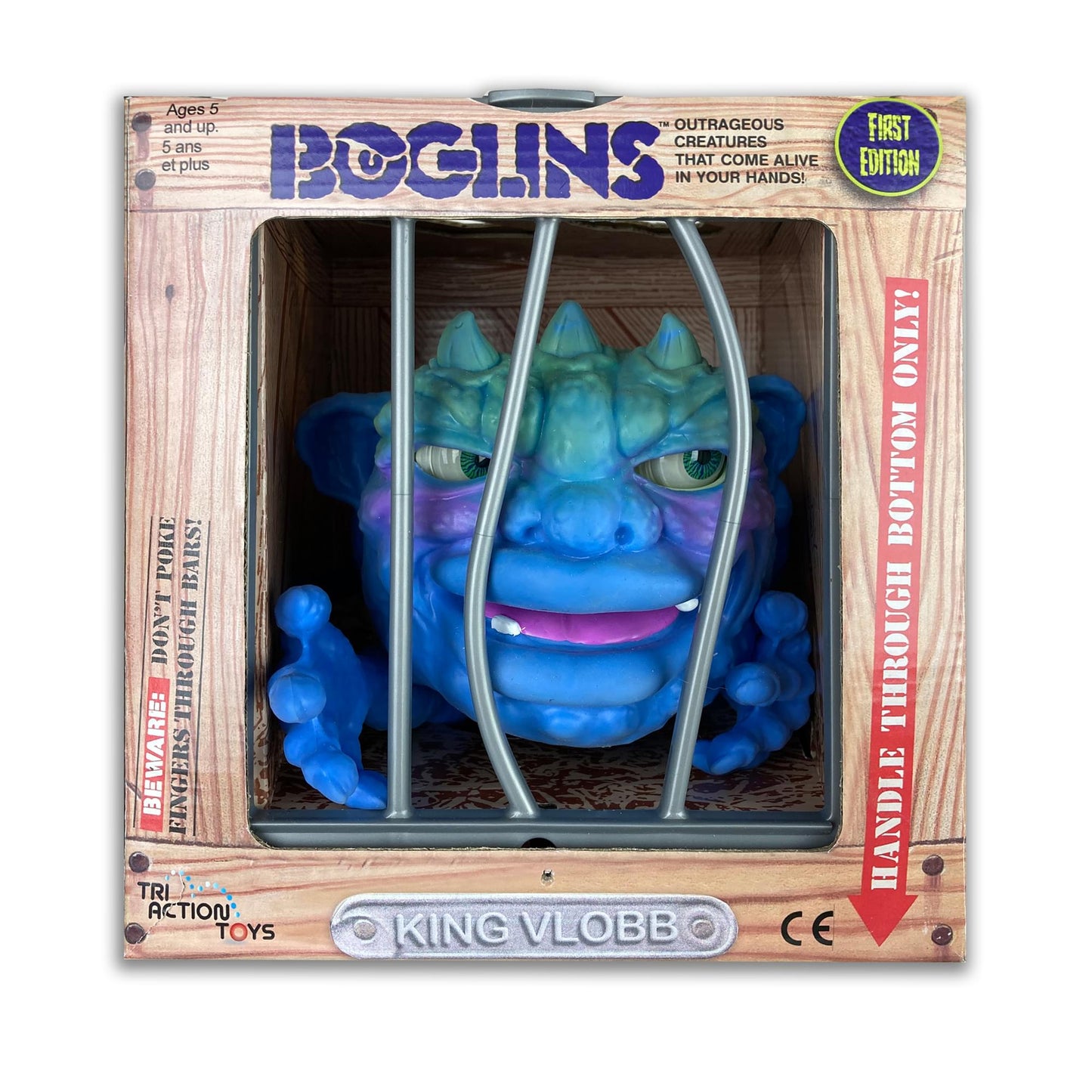 Boglins 8-Inch Foam Monster Puppet | King Vlobb