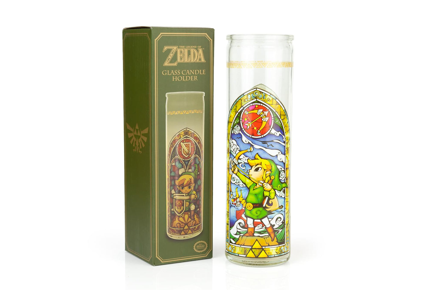 The Legend of Zelda Glass Candle Holder | Exclusive Legend Of Zelda Collectible