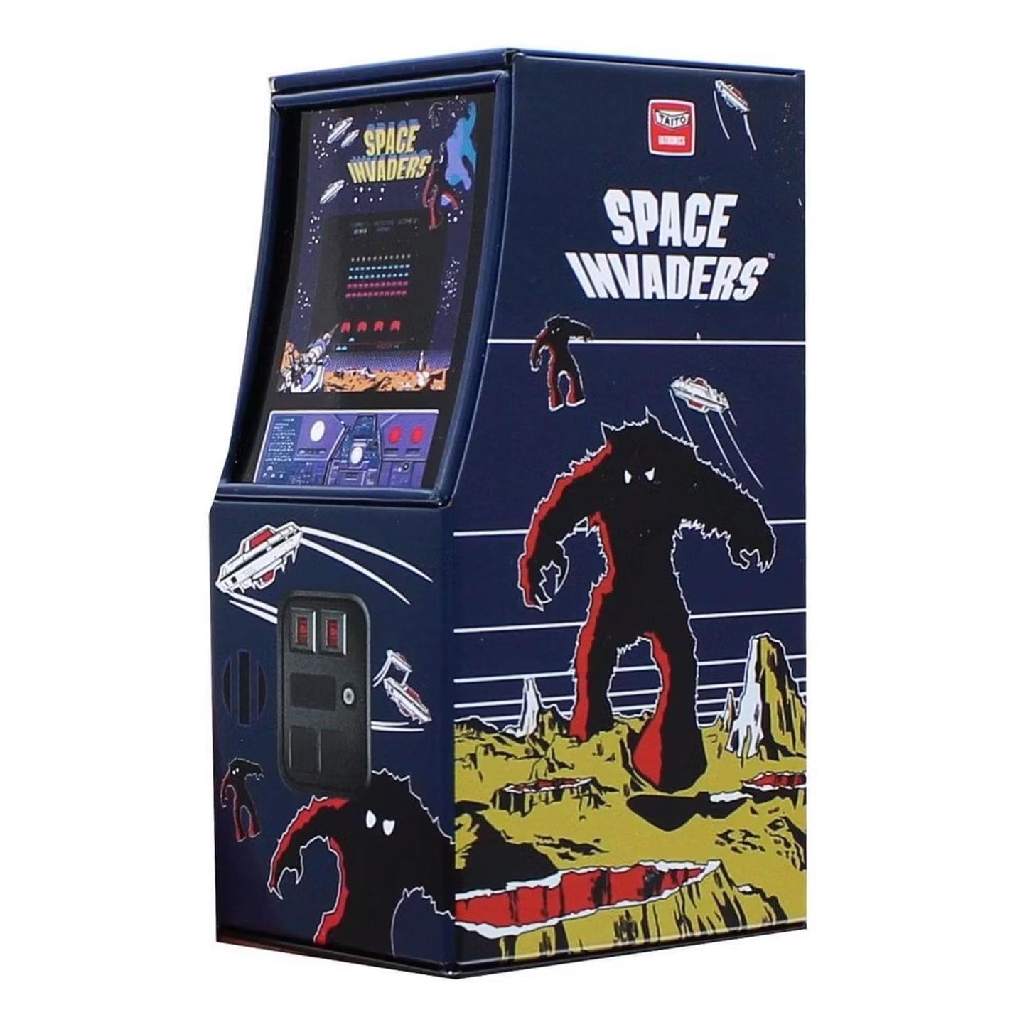 Space Invaders Tin Bank
