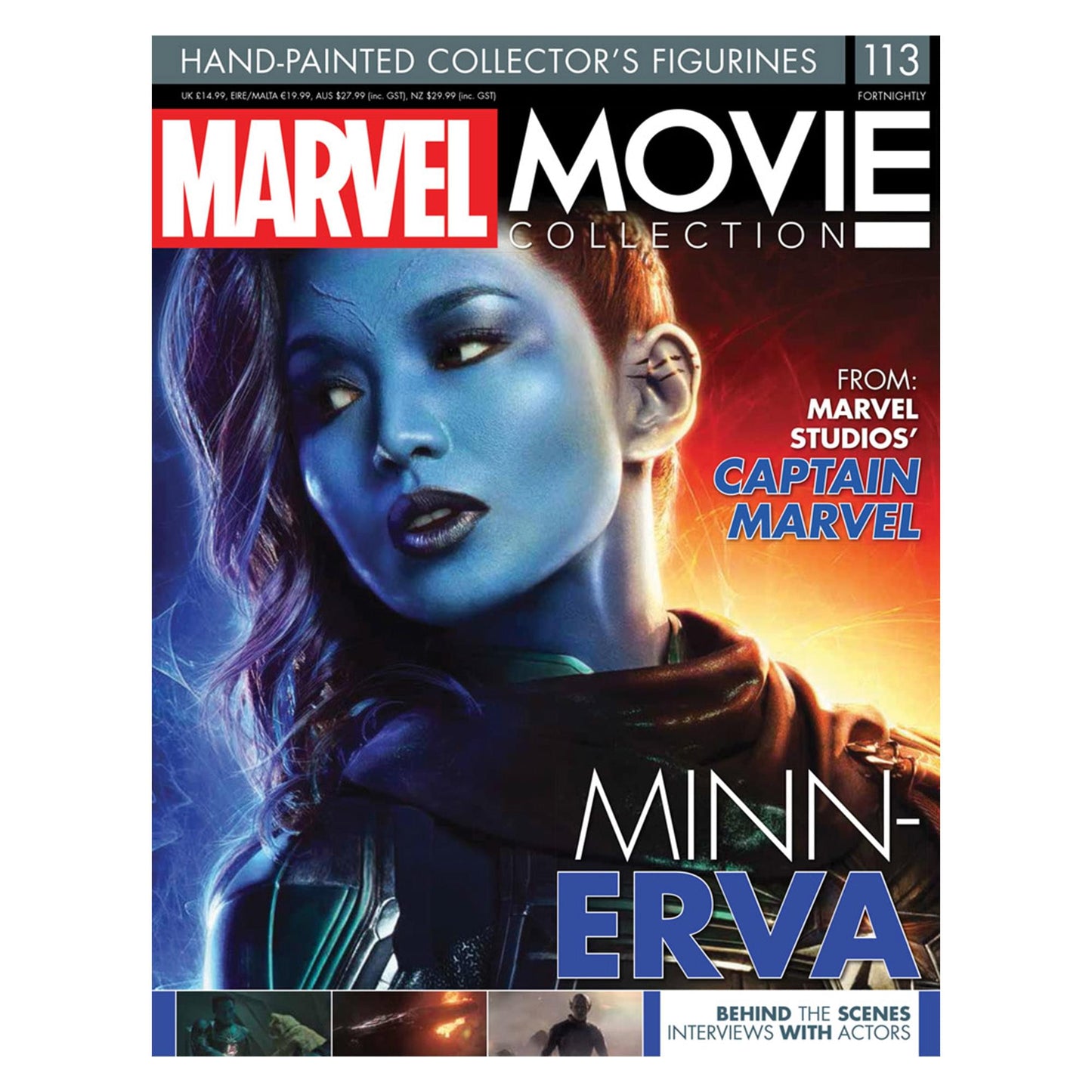 Eaglemoss Marvel Movie Collection Magazine Issue #113 Minn-Erva
