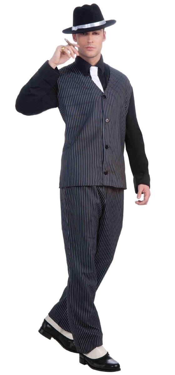 20's Gangster Adult Male Pinstripe Costume One Size Fits Most