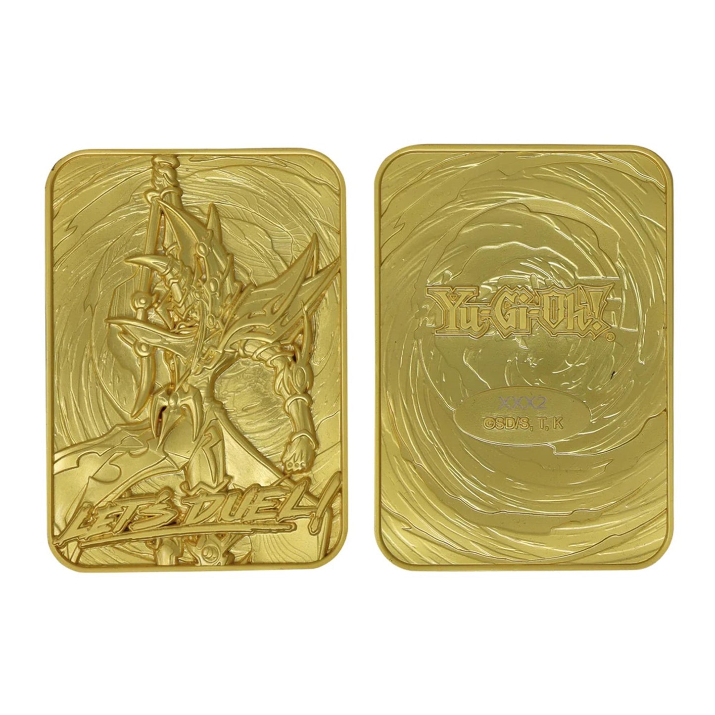 Yu-Gi-Oh! Limited Edition 24k Gold Plated Metal Card | Dark Paladin