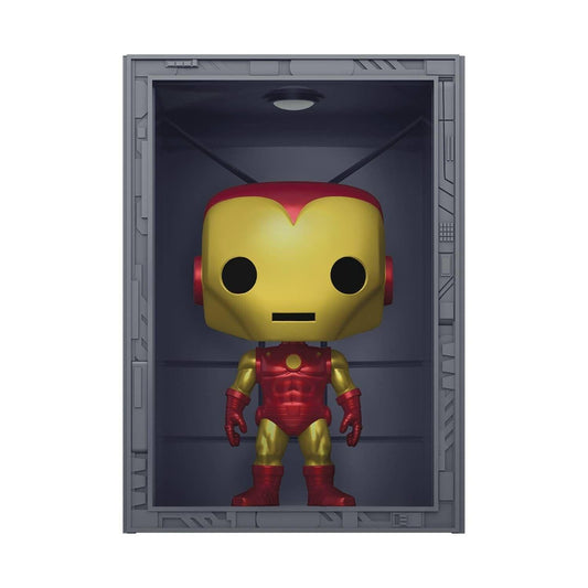 Marvel Exclusive Funko POP Deluxe | Hall of Armor Iron Man Model 4