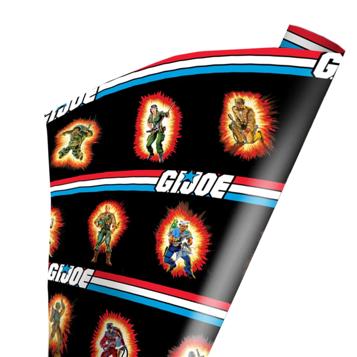 GI Joe Heroes Wrapping Paper | 30 x 96 Inches