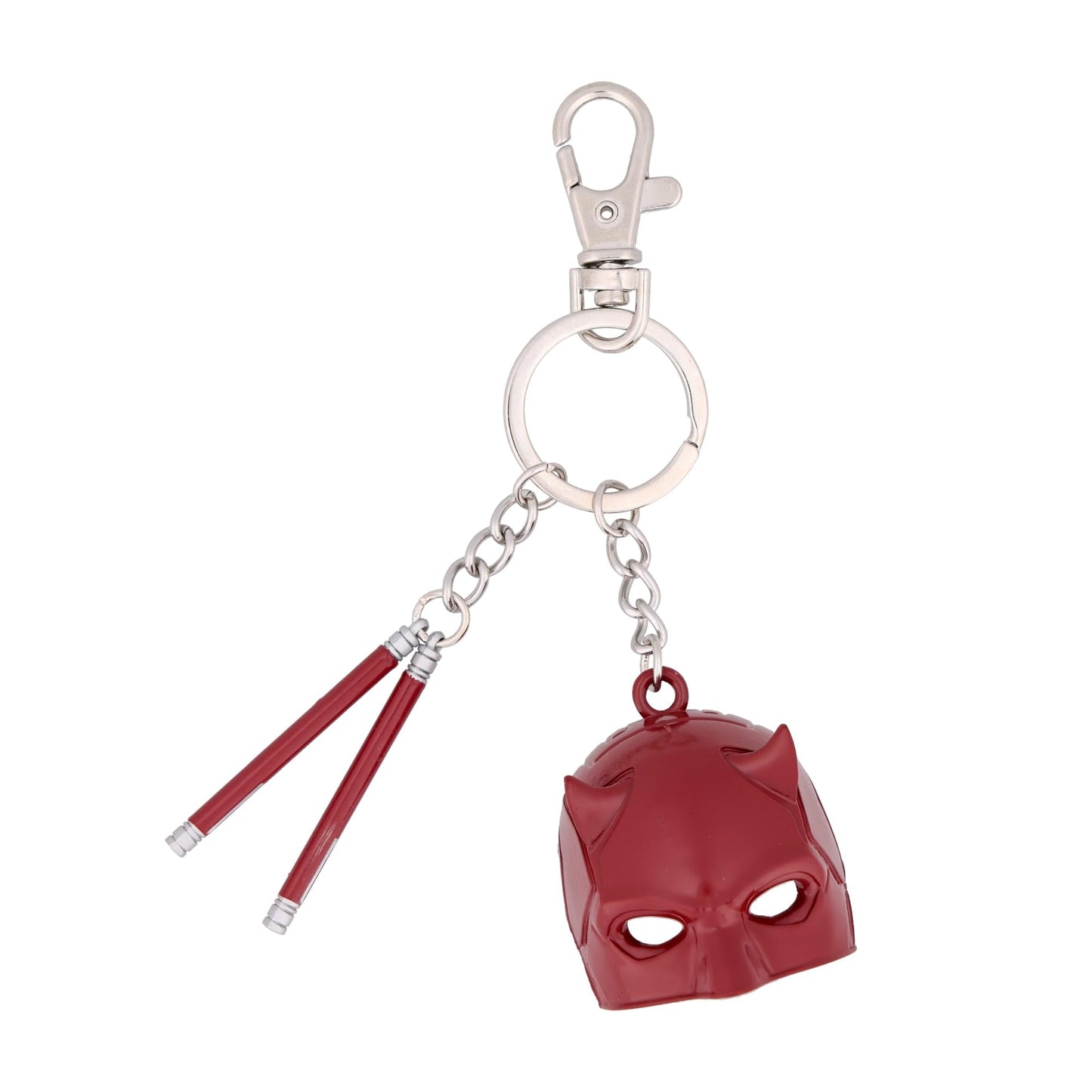 Marvel Daredevil: Born Again Mask and Billy Clubs 3D Enamel Keychain