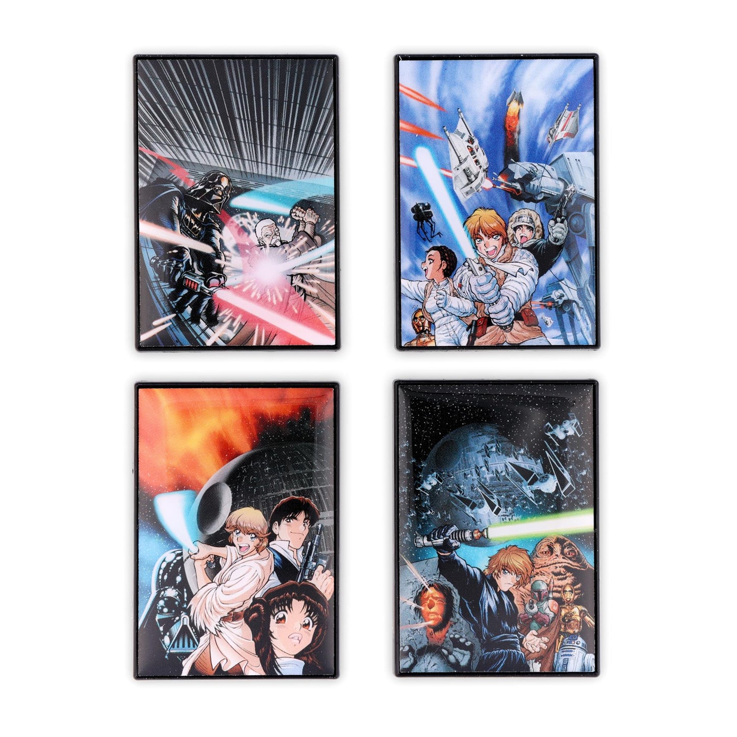 Star Wars Original Trilogy 4-Piece Enamel Pin Set | SWC 2025 Exclusive