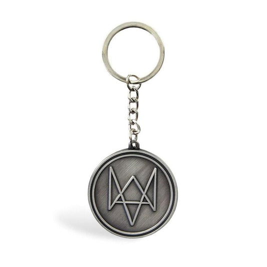 Watch Dogs Fox Logo Metal Keychain