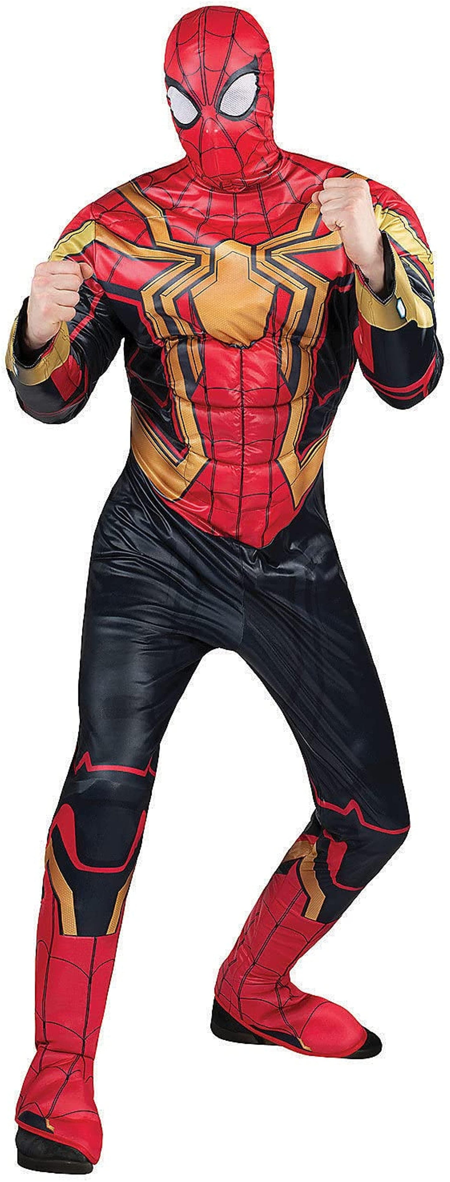 Marvel Spider-Man Integrated Suit Qualux Adult Costume | XL