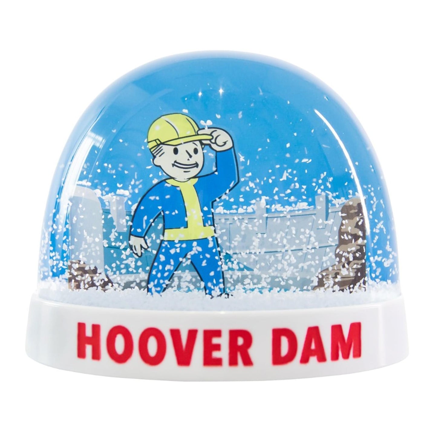 Fallout New Vegas Hoover Dam 2.87 Inch Snow Globe