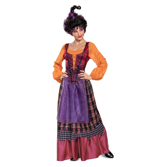 Disney Hocus Pocus Mary Deluxe Adult Costume | Small (4-6)