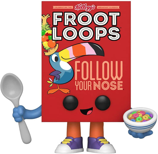 Kelloggs Funko POP Vinyl Figure | Froot Loops Cereal Box